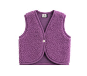 Alwero - Bodywarmer LULU, ultra light, Biowolle, French Violet