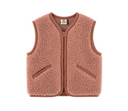 Alwero - Bodywarmer "POS" Junior, RUGBY TAN, Merinowolle, ultra light - LIMITED EDITION