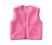 Alwero - Weste "POS" Adult, BUBBLE GUM, Merinowolle, ultra light - LIMITED EDITION