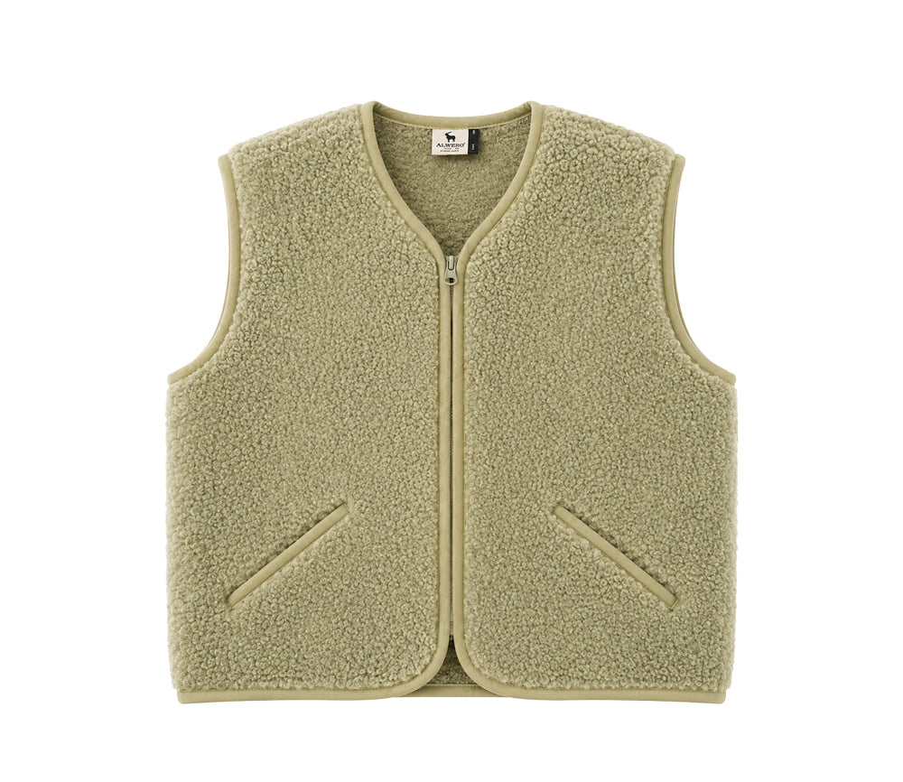 Alwero - Bodywarmer "POS" Junior, PISTACHIO, ultra light