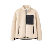 Alwero - Jacke SHERPA, SAND BROWN, MEN, Biowolle, ultra leicht