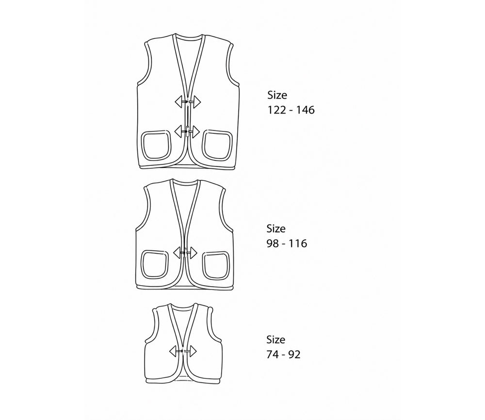 Alwero - Bodywarmer Alpen Junior, Biowolle, LILLY