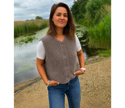 Alwero - Bodywarmer "TYB" ADULT, Biowolle, MOUSE, ultra light