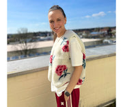 Alwero - Bodywarmer "TYB" ADULT, Biowolle, PEONY, ultra light, LIMITED EDITION