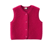 Alwero - Bodywarmer "TYB" ADULT, Biowolle, BEET, ultra light
