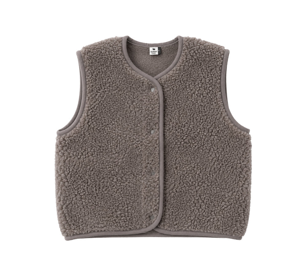 Alwero - Bodywarmer "TYB" ADULT, Biowolle, MOUSE, ultra light