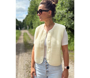 Alwero - Bodywarmer "TYB" ADULT, Biowolle, OFF-WHITE, ultra light