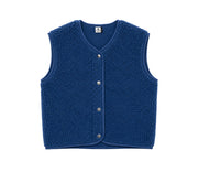 Alwero - Bodywarmer "TYB" ADULT, Biowolle, BLUEBLUE, ultra light
