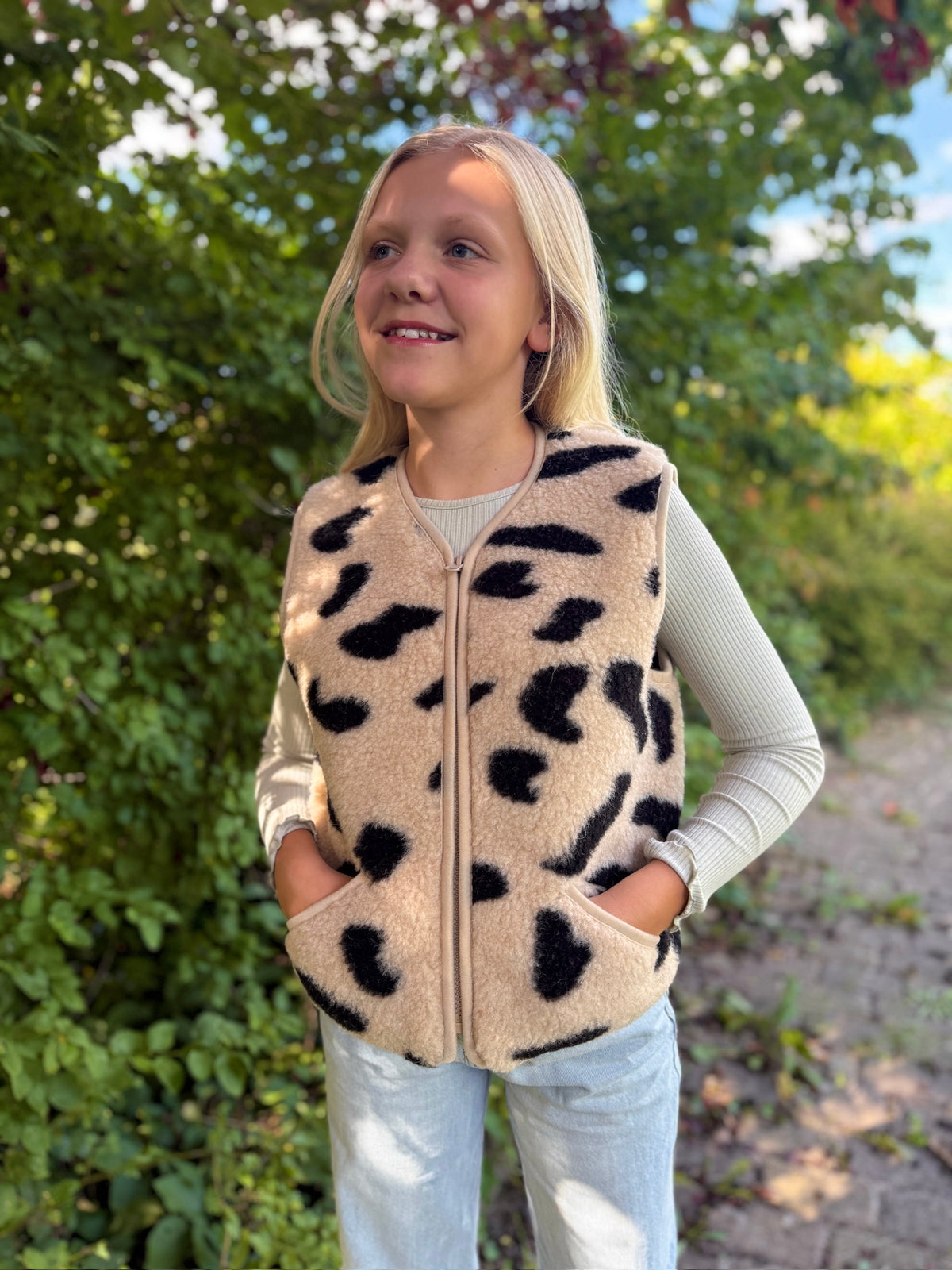 Alwero - Bodywarmer "POS" Junior, GEPARD, ultra light