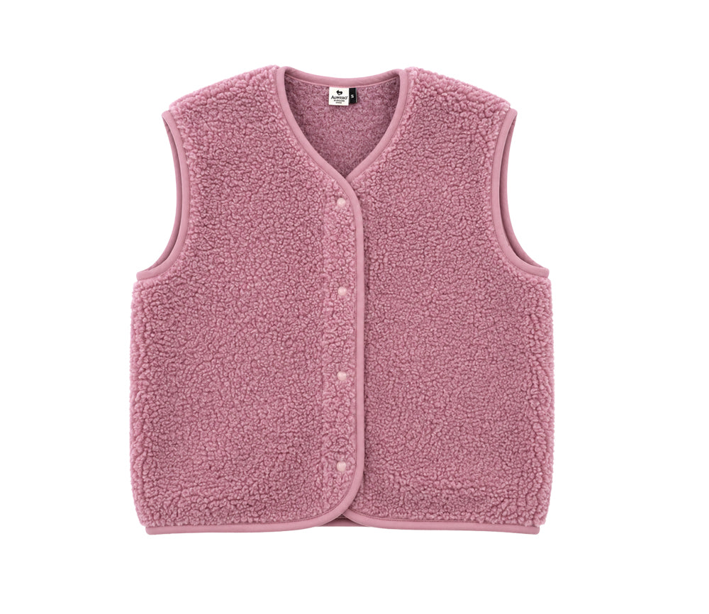 Alwero - Weste "TYB" Adult,  Venetian Pink, Biowolle Ultra Light
