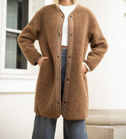 Alwero - Jacke ARANGA, Camello, Biowolle