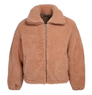 Alwero - Jacke BLANCS, Oversize, RUGBY TAN, Biowolle