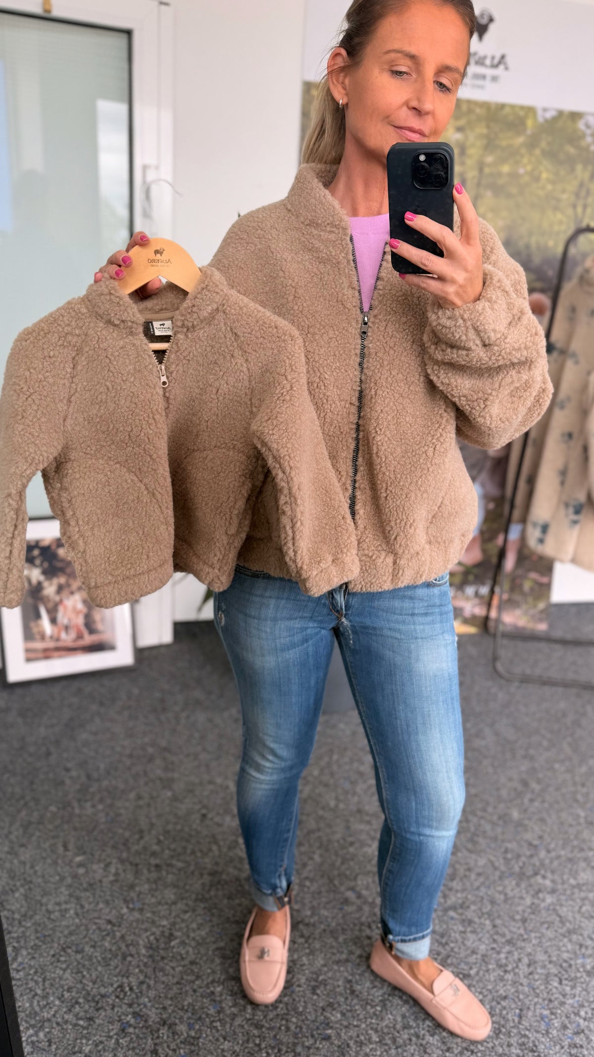 Alwero - Jacke BAMS 2.0, TAN, Biowolle, ultra leicht
