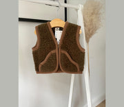 Alwero - Bodywarmer CARPATHIAN, Biowolle, BARK