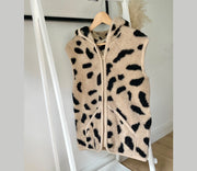 Alwero - Bodywarmer "Everest" Adult, Biowolle, Gepard, Unisex