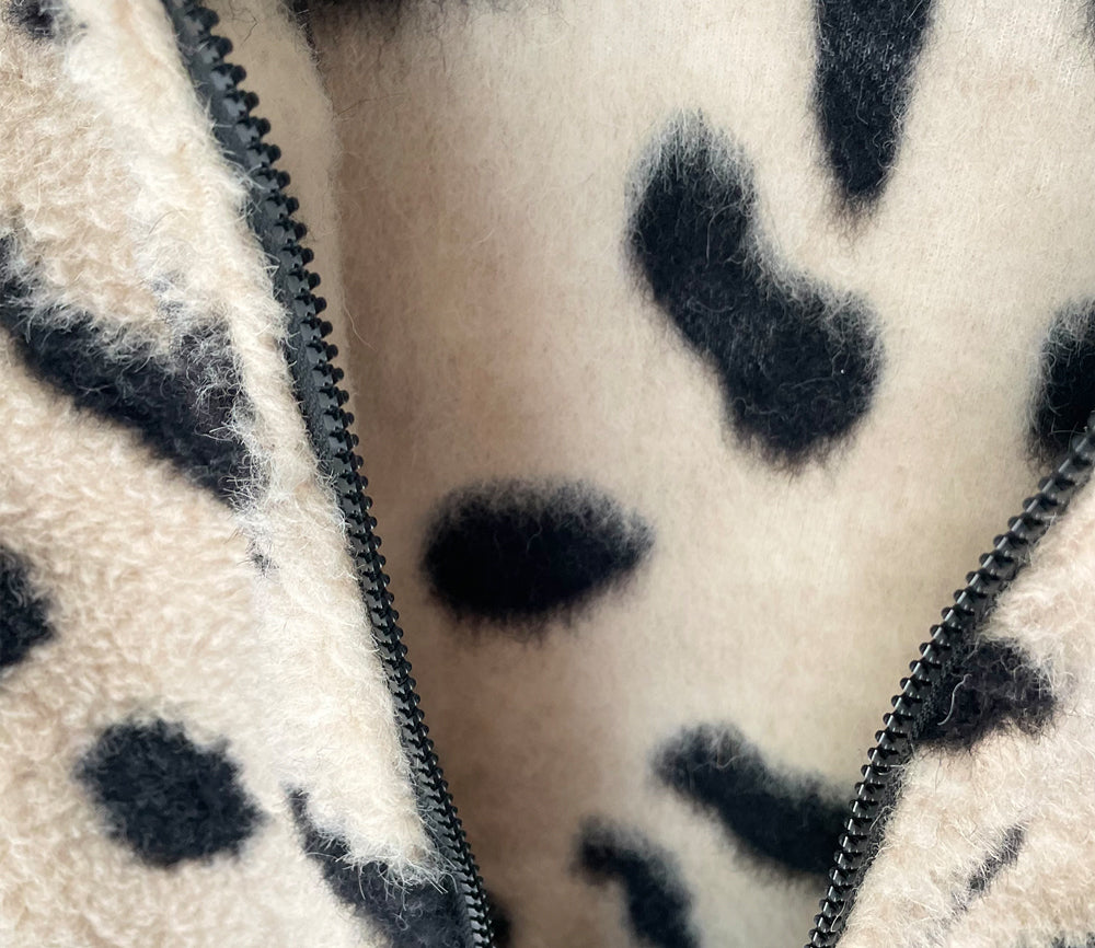 Alwero - Teddy Wolljacke "LEO", Gepard, Biowolle