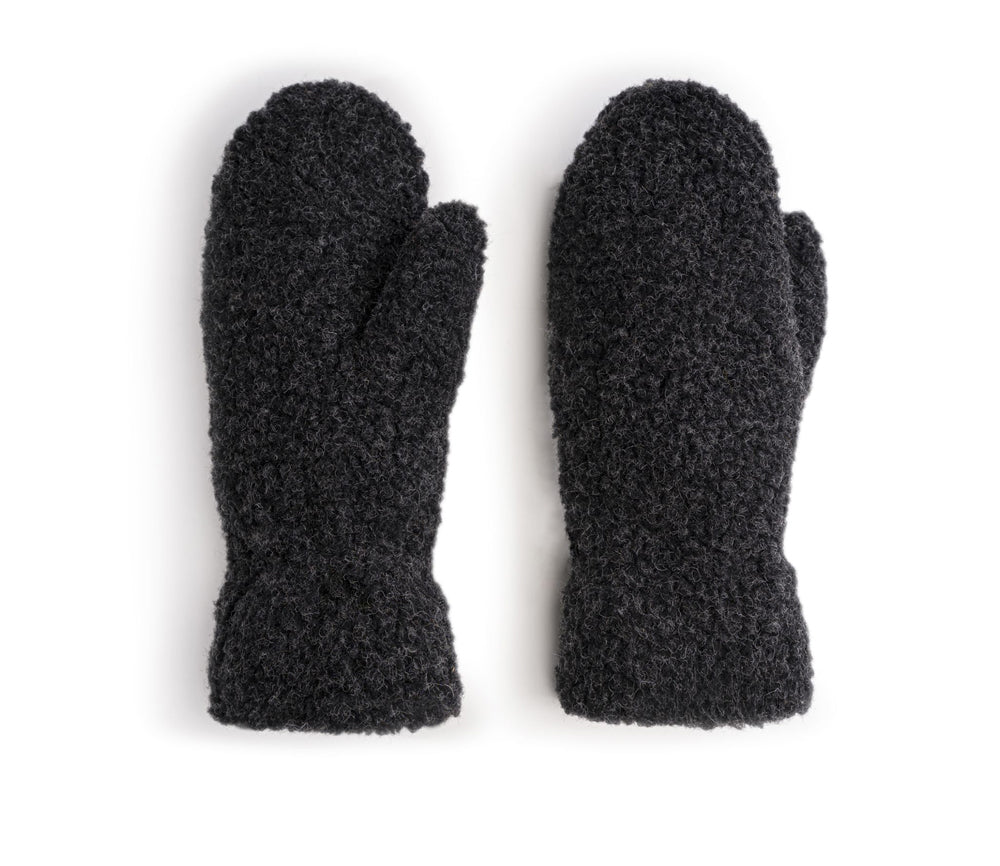 Alwero - Handschuhe, GULLY Adult, Deep Black, Biowolle
