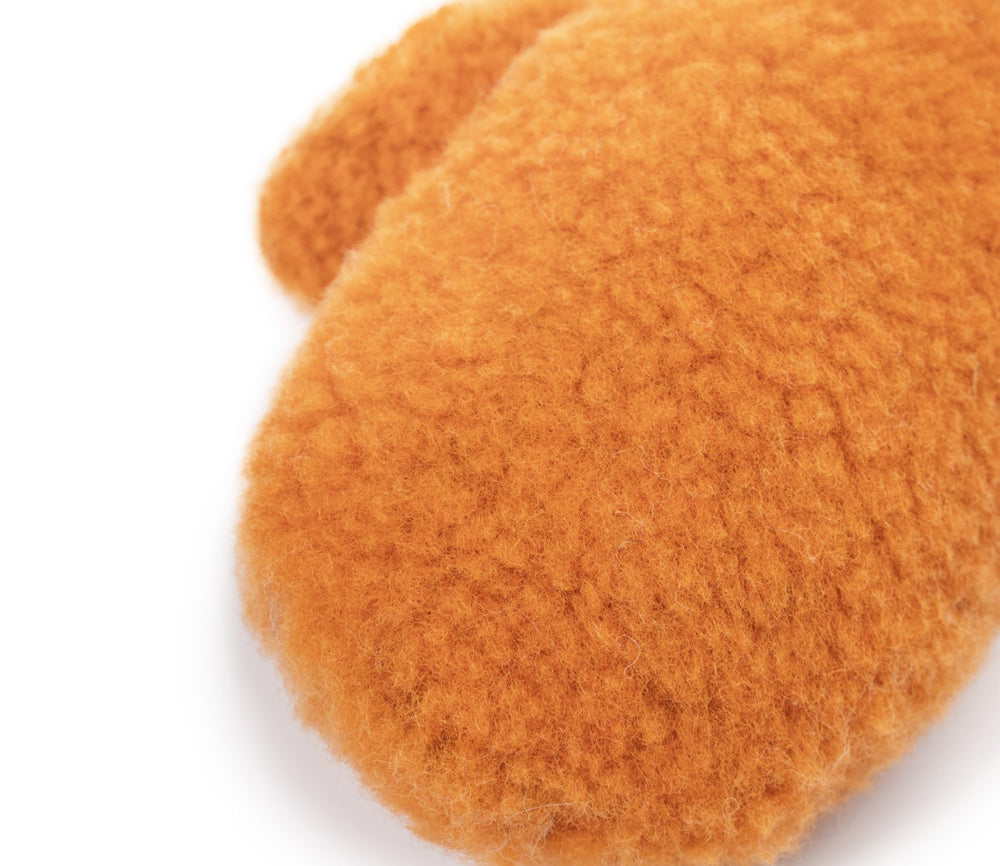 Alwero - Handschuhe, GULLY Adult, MANDARIN, Biowolle