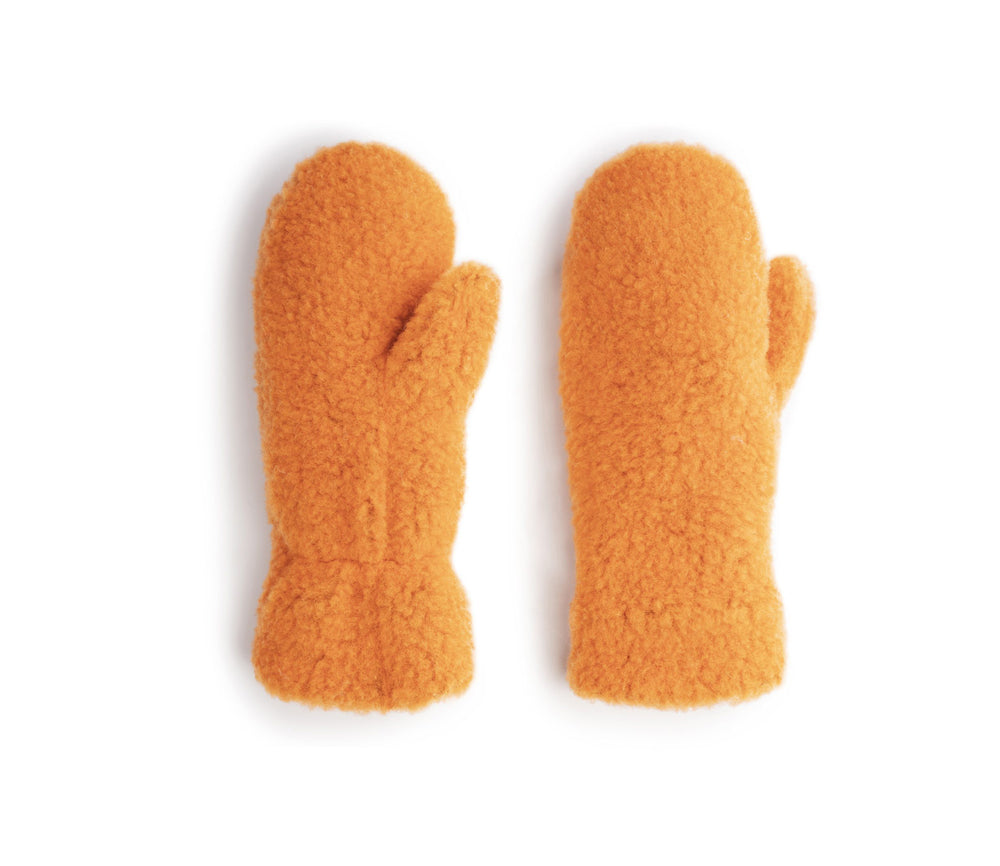 Alwero - Handschuhe, GULLY Adult, MANDARIN, Biowolle – ALWERO