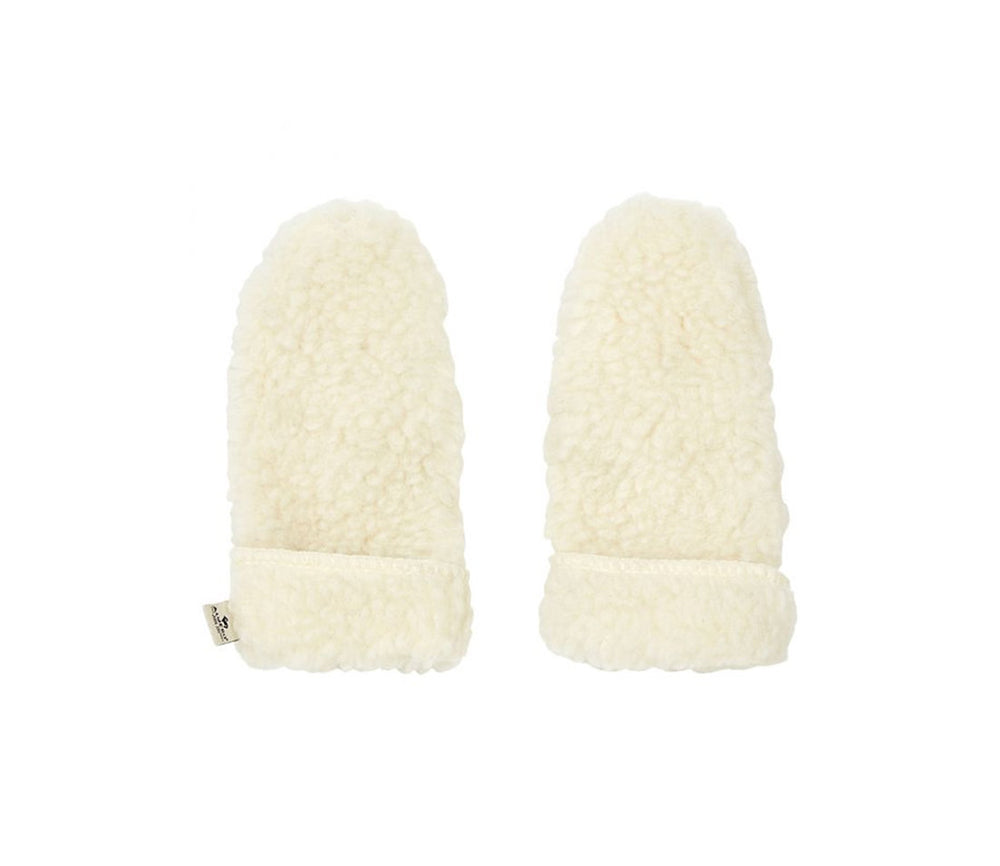 Alwero - Handschuhe, Freeze Kids, Naturel, Biowolle