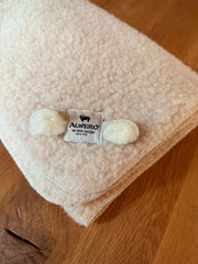 Alwero - Babydecke "MEREZKA", Beige, 75x100cm