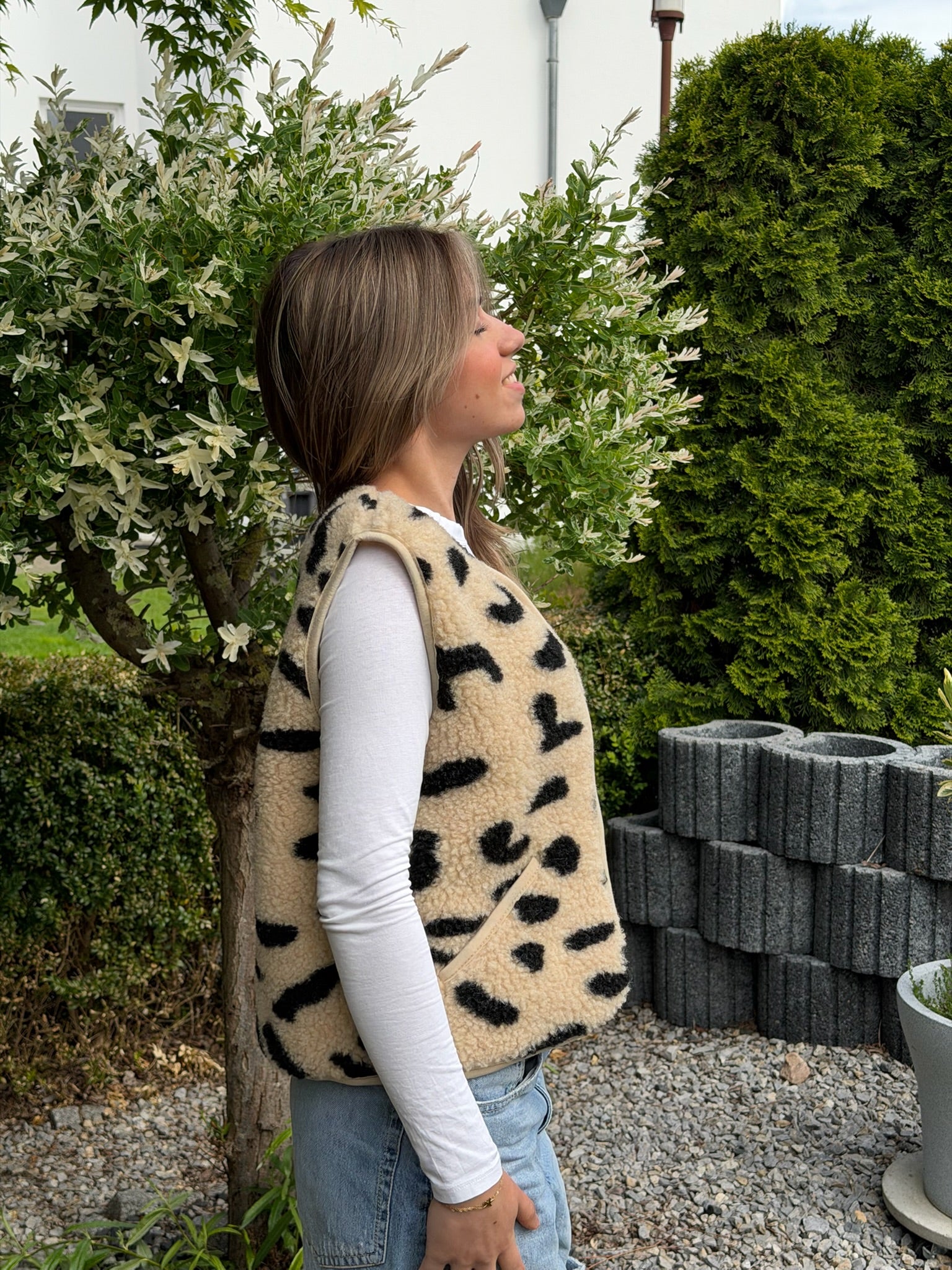 Alwero - Weste "POS" Adult, GEPARD, Merinowolle, ultra light