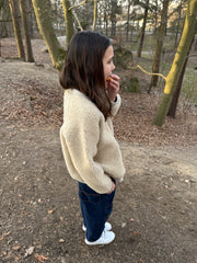 Alwero - Jacke EVERS Jr., Sand Brown, Biowolle, ultra leicht