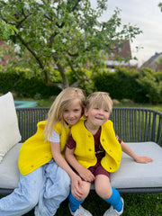 Alwero - Bodywarmer "TYB" Junior, LEMON GRASS, Merinowolle, ultra light - LIMITED EDITION