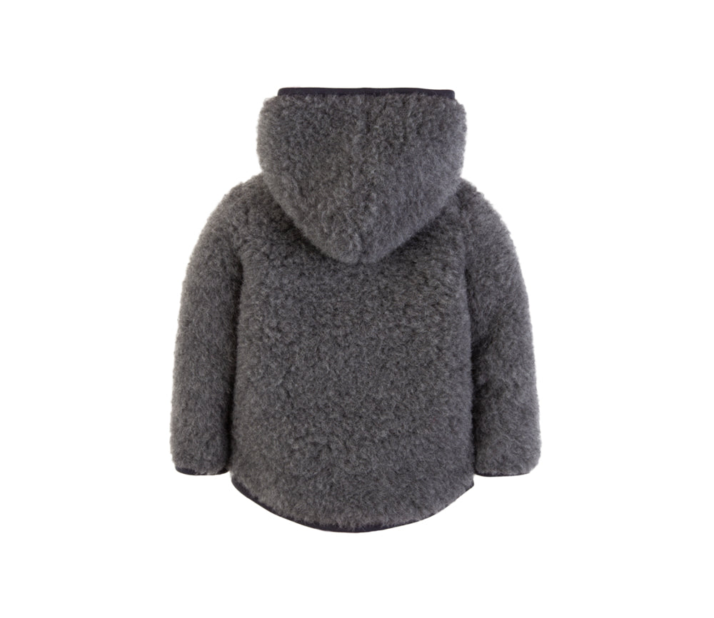 Alwero - Jacke Mody, Biowolle, Graphite, Biowolle Woolmark zertifiziert