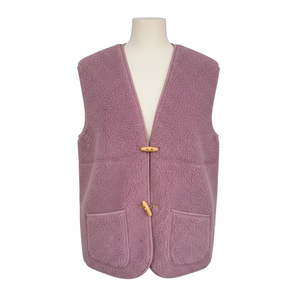 Alwero - Bodywarmer "Alpen 3.0" Adult, Biowolle, Venetian Pink, ultra light