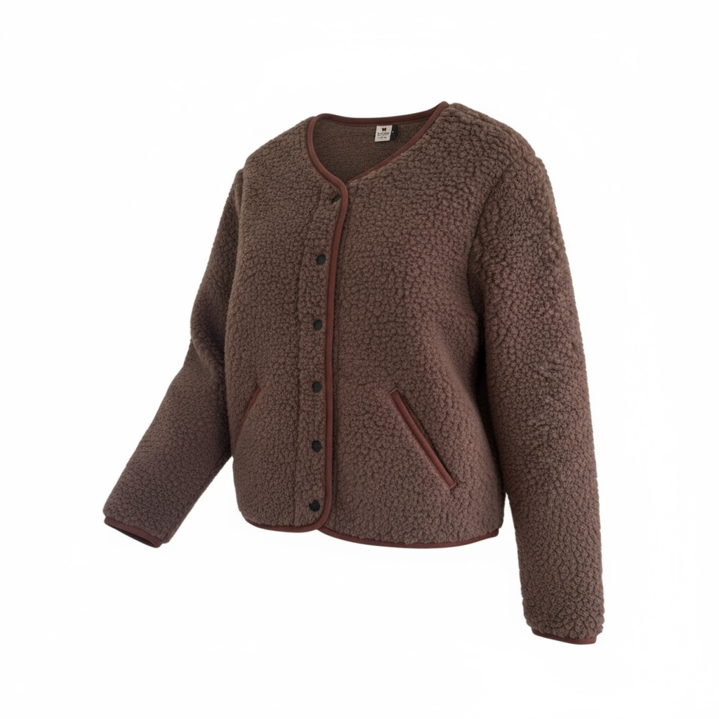 Alwero - Jacke "TYBS" Adult, Chocolate Martini, Biowolle Ultra Light