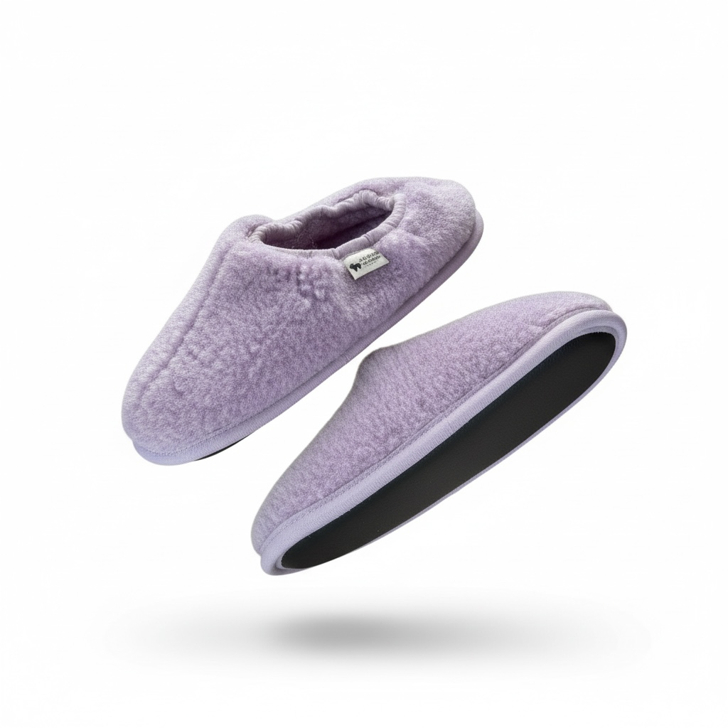 Alwero - Hausschuhe, Ballerina ADULT, LILLY, Biowolle