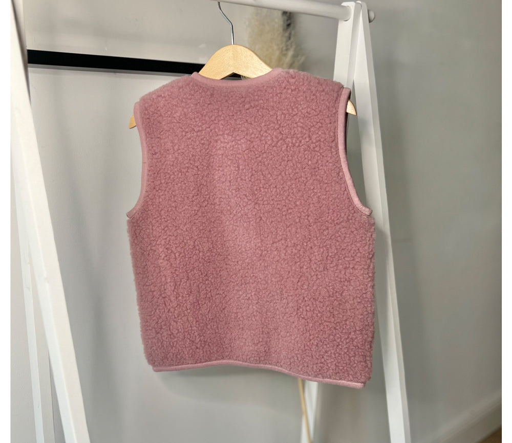Alwero - Weste "TYB" Adult,  Venetian Pink, Biowolle Ultra Light