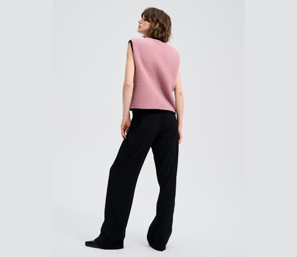 Alwero - Weste "TYB" Adult,  Venetian Pink, Biowolle Ultra Light