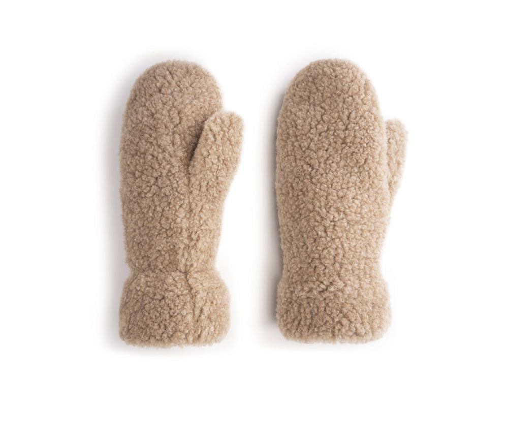Alwero - Handschuhe, GULLY Adult, Tan, Biowolle
