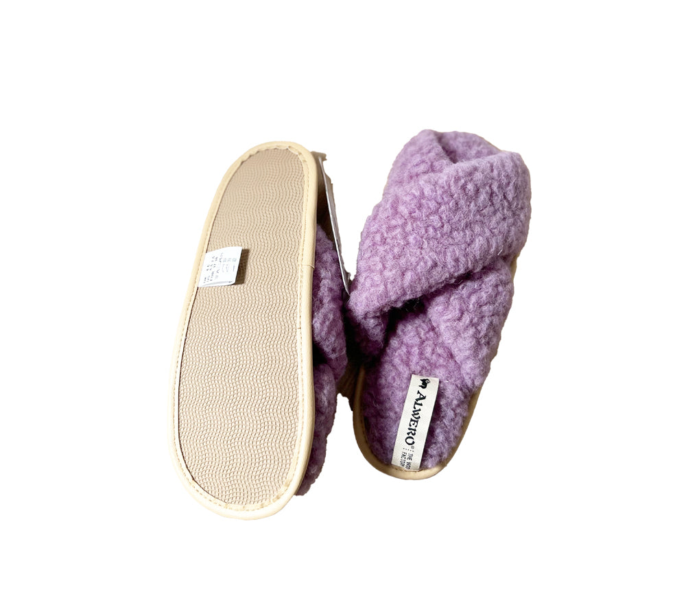 Alwero - Hausschuhe Flip-Flop, TWENN X, Lilly, Biowolle