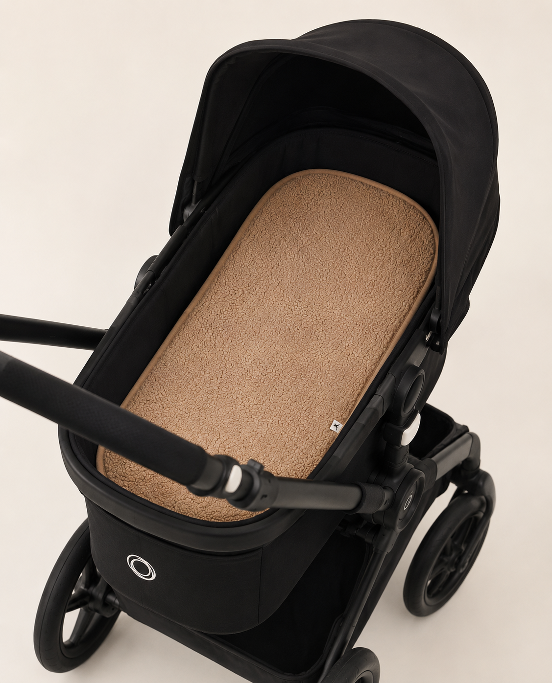Alwero - Baby Unterlage CONI Biowolle, Tan, Ultra Light
