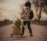 Alwero - Bodywarmer WALKES Junior, Biowolle, LEO Gepard