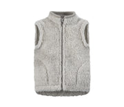 Alwero - Bodywarmer WALKES Junior, Biowolle, light grey