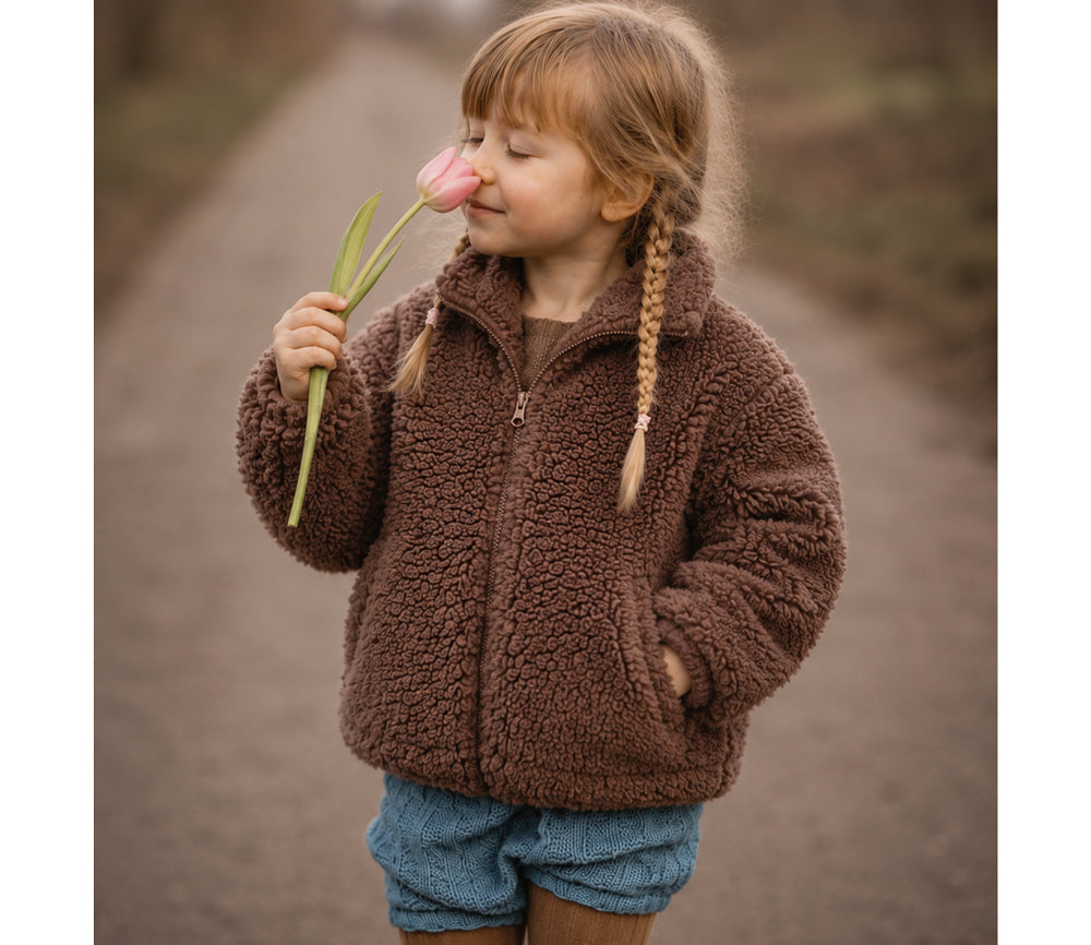 Alwero - Jacke BLANCS Jr., Oversize, CHOCO MARTINI, ultra leicht