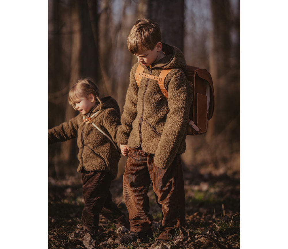 Alwero - Jacke Mody, Biowolle, BRAUN, Biowolle Woolmark zertifiziert