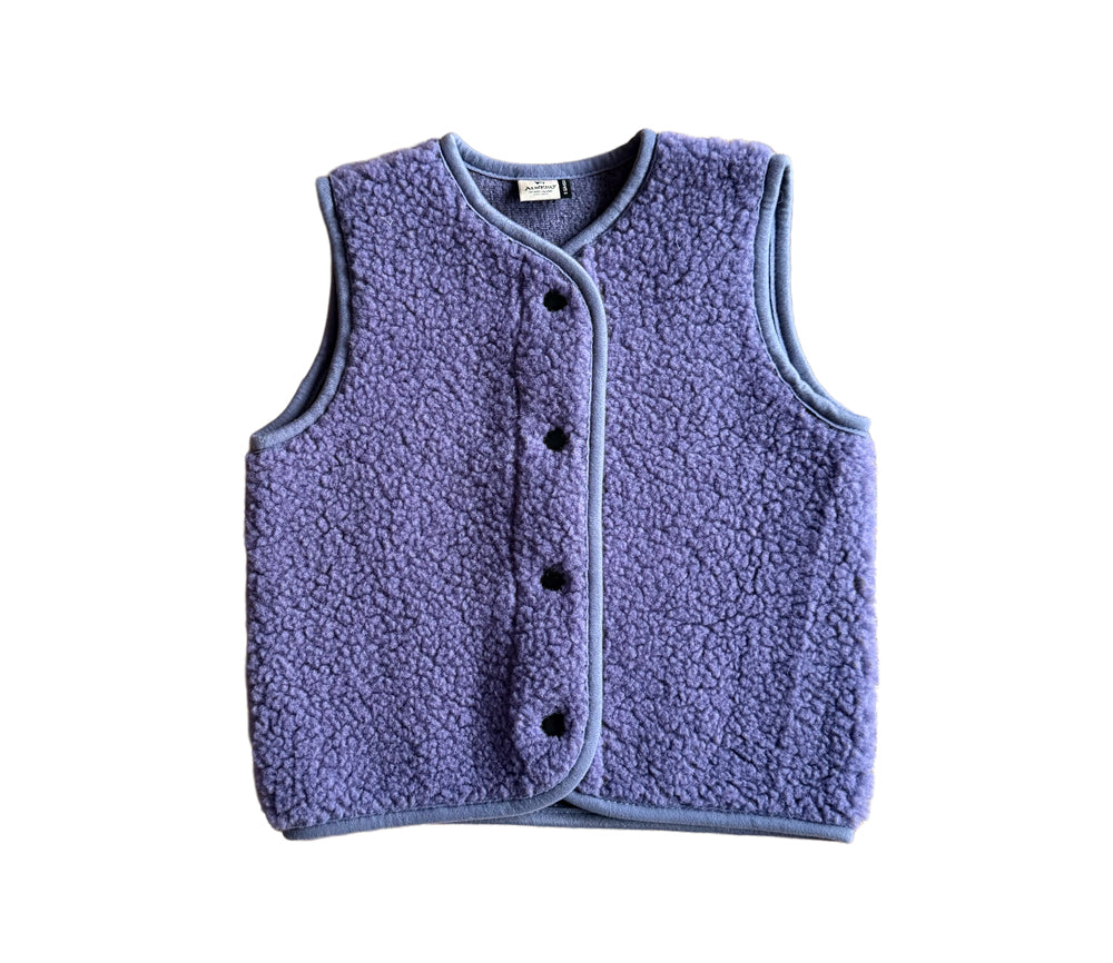 Alwero - Bodywarmer "TYB" Junior, Biowolle, Amethyst, ultra light