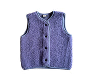 Alwero - Bodywarmer "TYB" Junior, Biowolle, Amethyst, ultra light